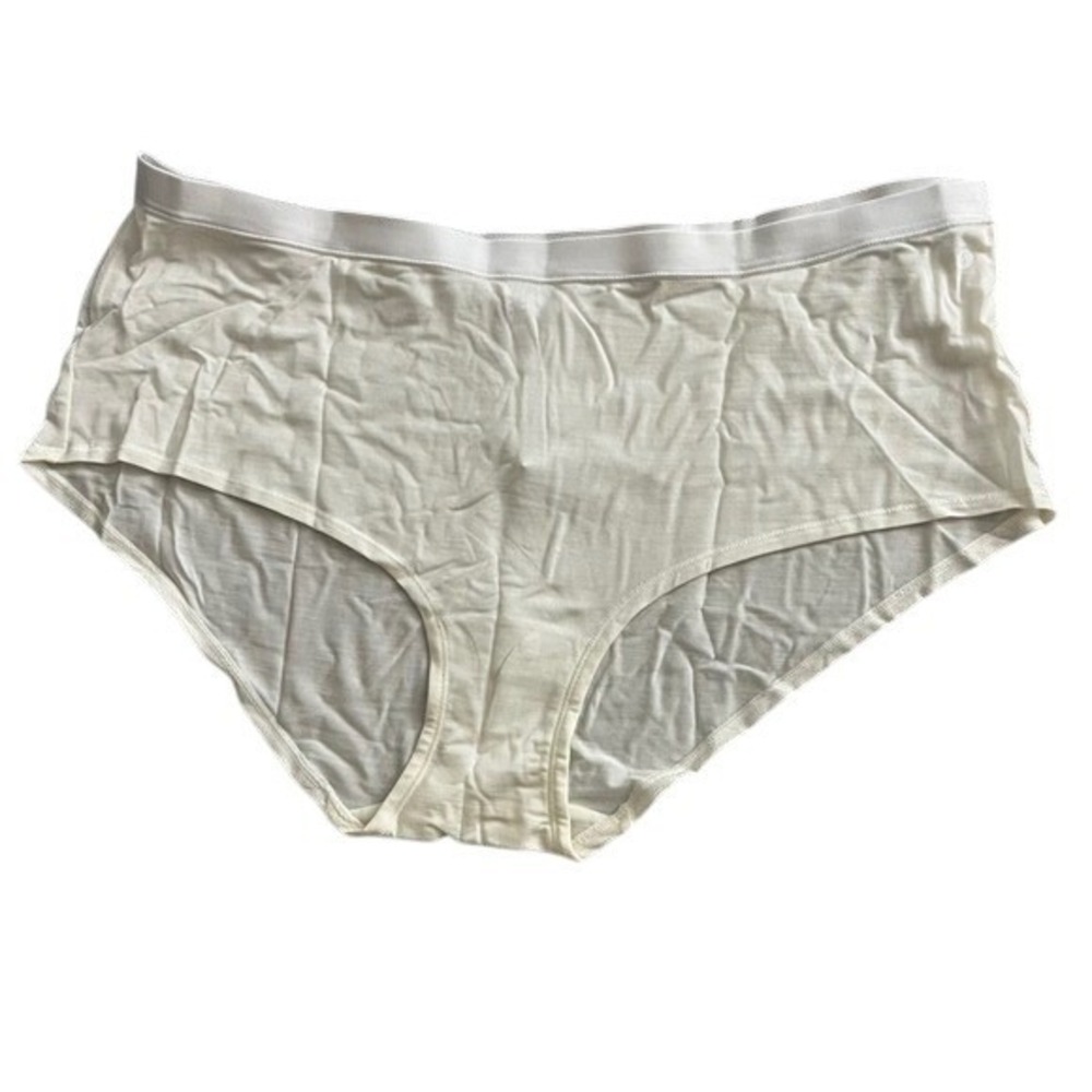 Allbirds Trino Shortie Underwear Kaikoura White wool‎ blend  XXXL NEW